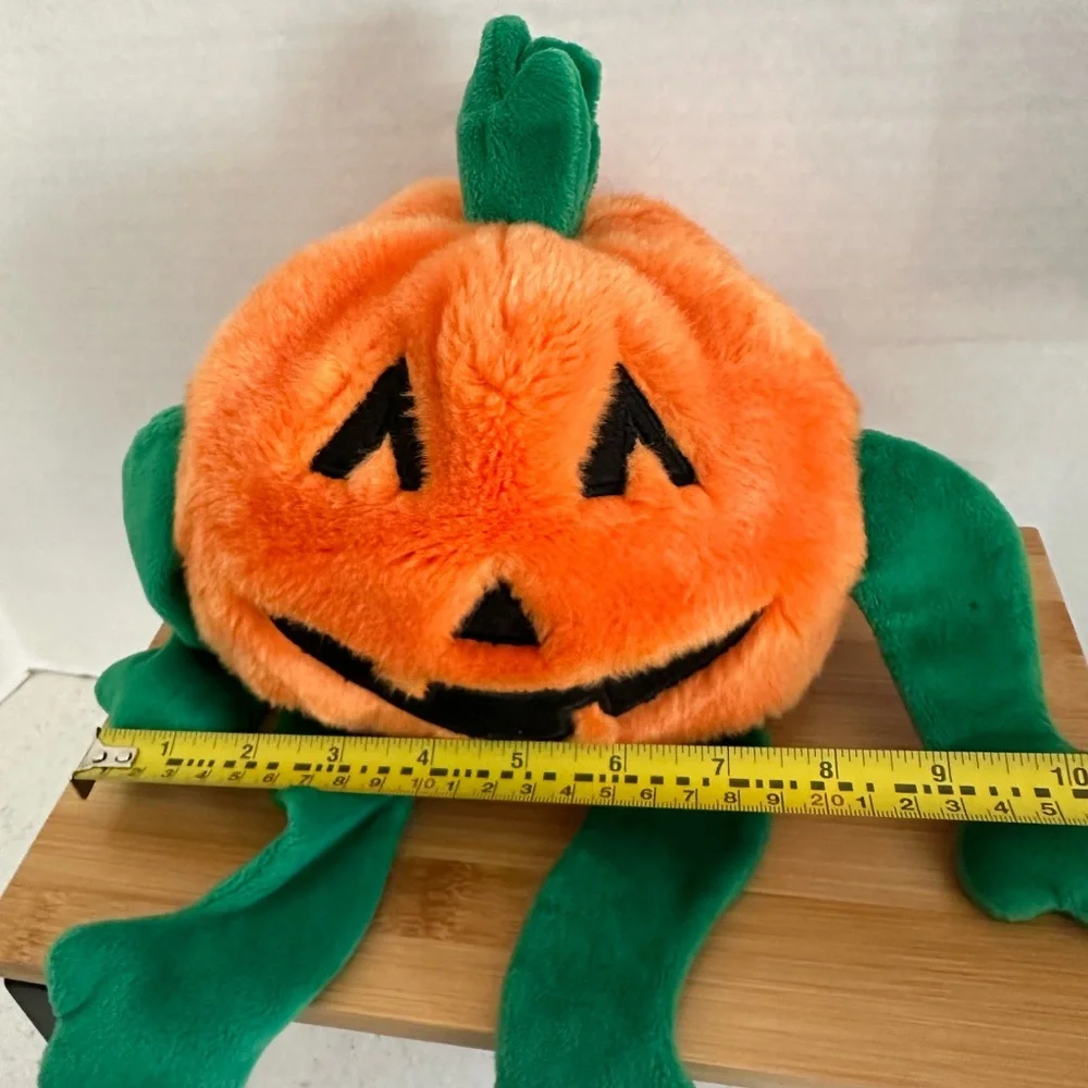 COPY - Vintage Halloween TY Plush Pumpkin jacko’lantern Beanie Buddies Collecti…